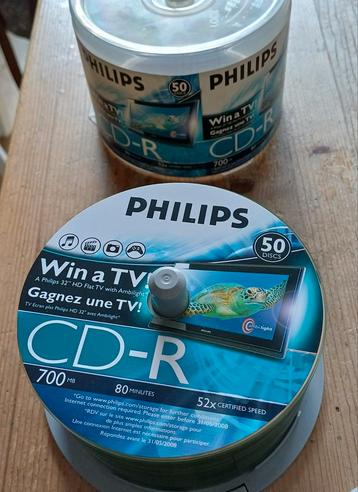 Philips CD-R 45 stuks - Nieuw beschikbaar voor biedingen