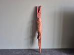 Afrikaans kunstwerk uit 1966 Krokodil, Antiek en Kunst, Ophalen of Verzenden