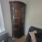 Hoekkast koloniaal, Huis en Inrichting, Kasten | Vitrinekasten, Ophalen, 200 cm of meer, 50 tot 100 cm, Zo goed als nieuw
