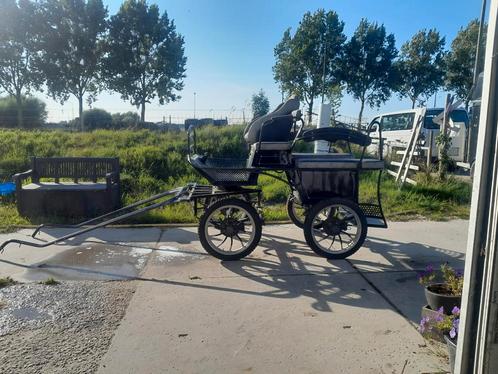 Mooie menwagen, Dieren en Toebehoren, Rijtuigen en Koetsen, Zo goed als nieuw