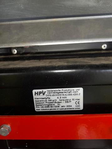 Gaskachel - terrasverwarming beschikbaar voor biedingen