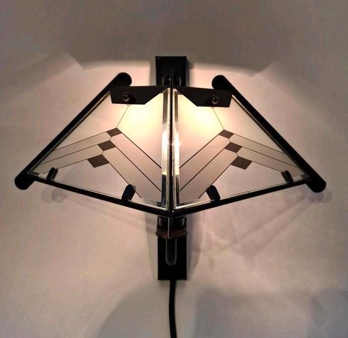 Vintage Memphis Milano Stijl Wandlampje, Huis en Inrichting, Lampen | Wandlampen, Zo goed als nieuw, Ophalen of Verzenden