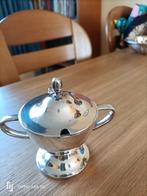 Suikerpotje, verzilverd. Komt uit de late 60-er jaren., Antiek en Kunst, Antiek | Servies los, Ophalen of Verzenden