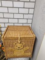 Rieten berenmand, Huis en Inrichting, Ophalen, Minder dan 50 cm, 50 tot 100 cm, Zo goed als nieuw