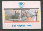 België 1984 Blok Olympische Spelen Los Angeles **, Postzegels en Munten, Orginele gom, Olympische Spelen, Ophalen of Verzenden