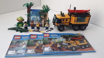 Lego, City, 60160, Jungle Mobile Lab beschikbaar voor biedingen