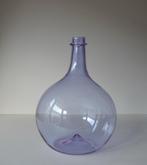 Kristel Bollen klewijnkruik glas Bollenglass lila kleur glas, Overige kleuren, Ophalen of Verzenden, Minder dan 50 cm, Glas
