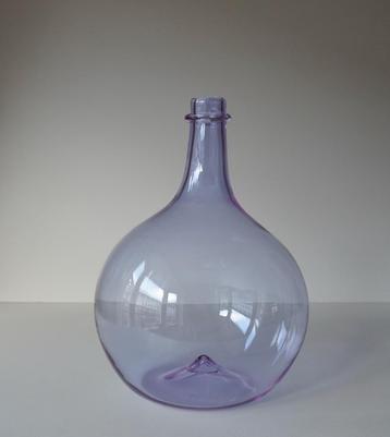 Kristel Bollen klewijnkruik glas Bollenglass lila kleur glas beschikbaar voor biedingen