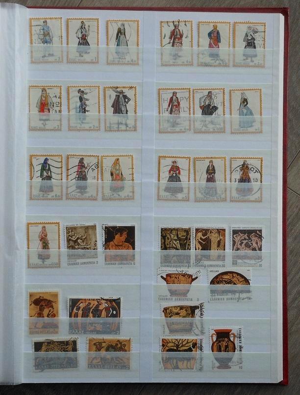 POSTZEGELS: LUXEMBURG, GRIEKENLAND EN ZWITSERLAND, Postzegels en Munten, Postzegels | Volle albums en Verzamelingen, Buitenland
