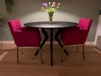 Foucault eetkamerstoeltjes, Huis en Inrichting, Ophalen of Verzenden, Zo goed als nieuw, Overige kleuren, Twee