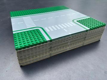 Stapeltje straatplaten Lego City oud en nieuw beschikbaar voor biedingen