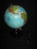 Wereldbol met lamp, Ophalen of Verzenden, Gebruikt