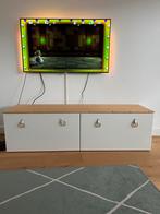 Ikea Stuva zitbank/speelgoed opberger met Vuren Plank, Ophalen, Gebruikt, 100 tot 150 cm, Minder dan 100 cm