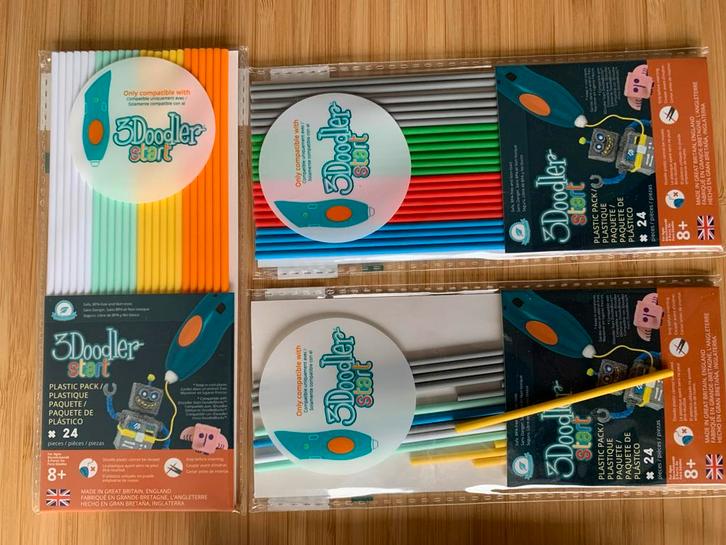 3Doodler Start Navulling - Diverse Kleuren, Computers en Software, 3D-printerbenodigheden, Nieuw, Ophalen of Verzenden