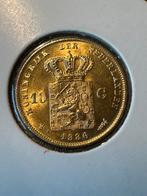Schaars gouden tientje 1886, Koning Willem III, Losse munt, 10 gulden, Goud