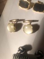 Vintage Manchetknopen Collectie, Sieraden, Tassen en Uiterlijk, Manchetknopen, Ophalen of Verzenden, Gebruikt, Overige materialen