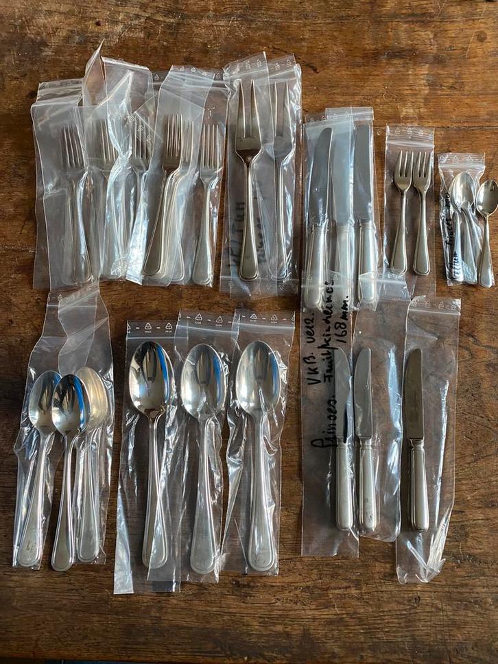 Keltum Prinses verzilverd bestekuitbreiding, nieuw!!, Antiek en Kunst, Antiek | Bestek, Ophalen of Verzenden