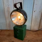 Industriële lamp - Vintage seinlamp 220volt, Gebruikt, Z, Ophalen of Verzenden, X