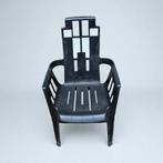 HENRI MASSONET DESIGN TUINSTOELEN - ZES STUKS, Ophalen, Gebruikt, Kunststof, Stapelbaar
