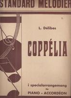 Bo769 bladmuziek coppelia voor piano en accordeon, Muziek en Instrumenten, Bladmuziek, Ophalen of Verzenden, Gebruikt, Accordeon