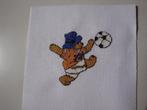 Borduurwerkjes Beertje Paddington sporten 3 x handgemaakt, Ophalen of Verzenden, Nieuw, Handborduren, Overige typen