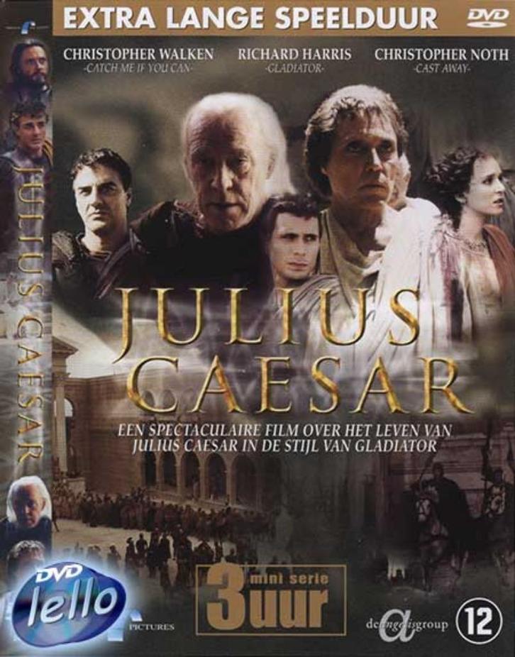Julius Caesar (2002 Jeremy Sisto, Richard Harris) TV Mini, Cd's en Dvd's, Dvd's | Tv en Series, Zo goed als nieuw, Drama, Vanaf 12 jaar