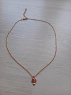 Ketting met paddenstoel hanger, Ophalen of Verzenden, Zo goed als nieuw