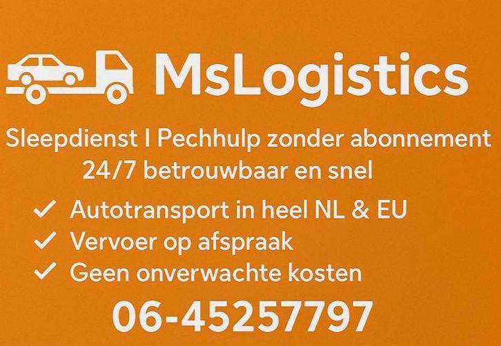 Sleepdienst | Auto Transport & Pechhulp | 24/7, Vacatures, Vacatures | Chauffeurs, Vanaf 10 jaar, Overige vormen, 33 - 40 uur