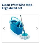 Leifheit Clean Twist Disc Dweilset, Huis en Inrichting, Schoonmaakartikelen, Ophalen, Dweilemmer, -bak, of -wagen