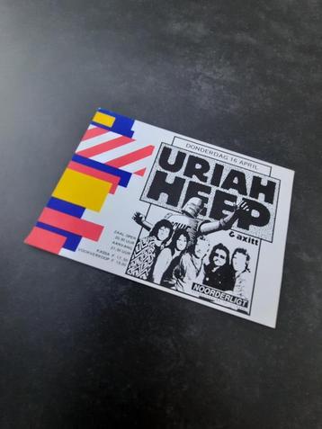 oud Uriah deep Nooderligt Tilburg flyer concert kaartje beschikbaar voor biedingen