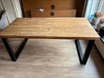 Teakhouten Eettafel en salontafel, Huis en Inrichting, Tafels | Eettafels, Ophalen, 200 cm of meer, 50 tot 100 cm, Zo goed als nieuw