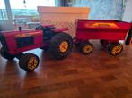 Vintage Tonka Tractor met Aanhanger, Ophalen of Verzenden, Gebruikt, Jongen of Meisje