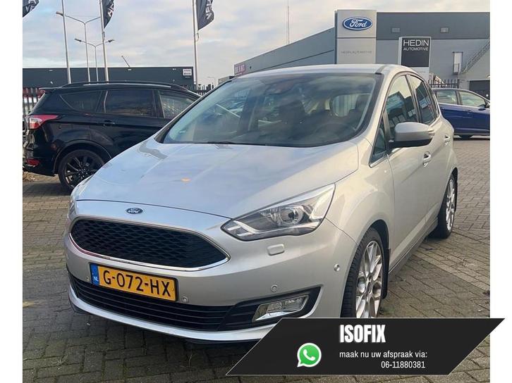 Ford C-Max 1.0 Titanium | VAN 1e EIGENAAR | STUUR VERWARMD |, Auto's, Ford, Bedrijf, Te koop, C-Max, ABS, Achteruitrijcamera, Airbags