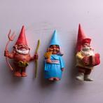 Drie leuke Figuren.   David de Kabouter., Verzamelen, Ophalen of Verzenden, Zo goed als nieuw