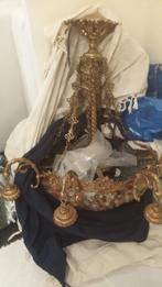 Antieke handgemaakt unieke kleurrijke chandelier lamp, Ophalen
