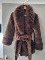 Faux fur jas, super zacht en zo goed als nieuw, Kleding | Dames, Jassen | Winter, Maat 38/40 (M), Bruin, Verzenden, Zo goed als nieuw