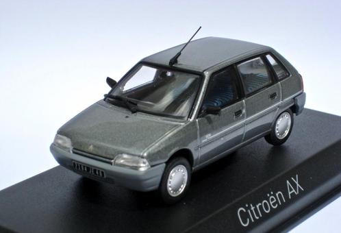 Citroen AX 5-deurs 10 grijs of rood of AX Spot Norev 1:43, Hobby en Vrije tijd, Modelauto's | 1:43, Nieuw, Auto, Norev, Ophalen of Verzenden