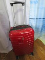 rode hard case trolley met tsa cijferslot airport, Ophalen, Gebruikt, 50 tot 60 cm, Hard kunststof