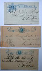 Nederland 3 oude poststukken voor 1900, Postzegels en Munten, Ophalen of Verzenden, Briefkaart