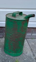 Vintage BP jerrycan olieblik - British Petroleum, Ophalen of Verzenden, Gebruikt, Overige typen