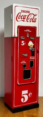 Coca Cola kast mannetje reclame kast van hout decoratie kast