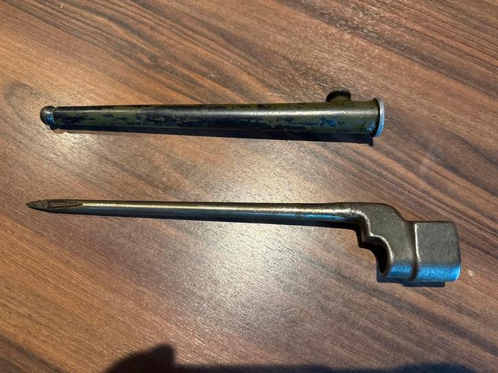 Engelse Spijkerbajonet No.4 MK II WO2, Verzamelen, Militaria | Tweede Wereldoorlog, Overige soorten, Mes of Dolk, Engeland, Ophalen of Verzenden