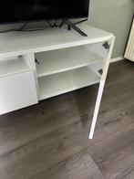 Tv meubel 180cm met glasplaat - ivm samenwonen, Huis en Inrichting, Ophalen, Gebruikt, 150 tot 200 cm, Glas