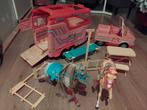 Paardentrailer barbie, Ophalen, Gebruikt