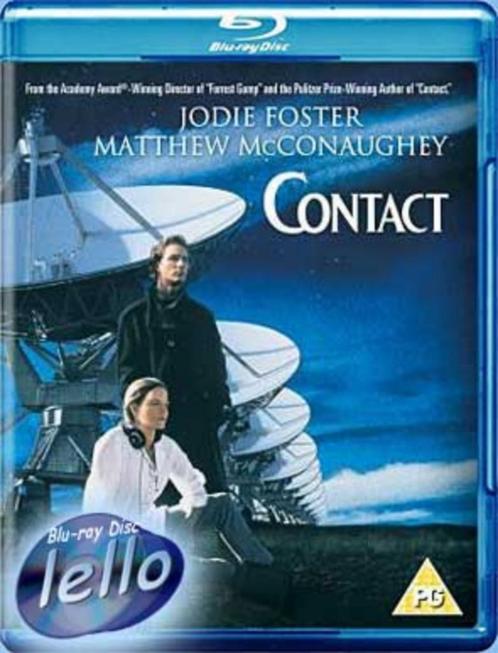 Blu-ray: Contact (1997 Jodie Foster, Matthew McConaughey) UK, Cd's en Dvd's, Blu-ray, Nieuw in verpakking, Science Fiction en Fantasy
