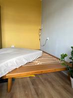 Double bed without mattress zonder matres, Gebruikt, Ophalen of Verzenden, 140 cm, 220 cm