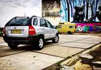 Kia Sportage 2.0 2WD 2007 Grijs| goed onderhouden, Auto's, 1442 kg, 74 €/maand, Zwart, 4 cilinders