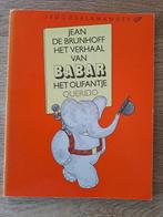 HET VERHAAL VAN BABAR HET OLIFANTJE. JEAN DE BRUNHOFF., Gelezen, 5 of 6 jaar, Fictie algemeen, Jongen of Meisje