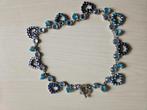 Dolce Luna ketting, Ophalen of Verzenden, Zo goed als nieuw, Blauw, Overige materialen