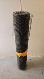 Zwart kippen gaas stevig - maas ca15mm - 2mm - 100cm -, Ophalen, Zo goed als nieuw, 10 tot 20 meter, Gaas